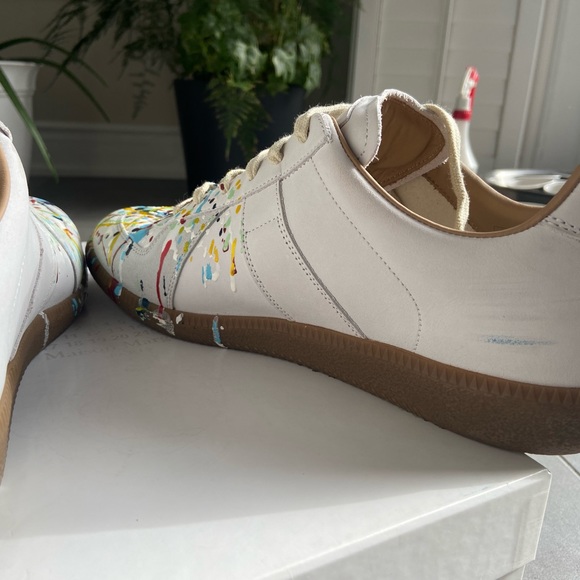 Maison Margiela Paint Splatter Sneaker - Picture 5 of 6